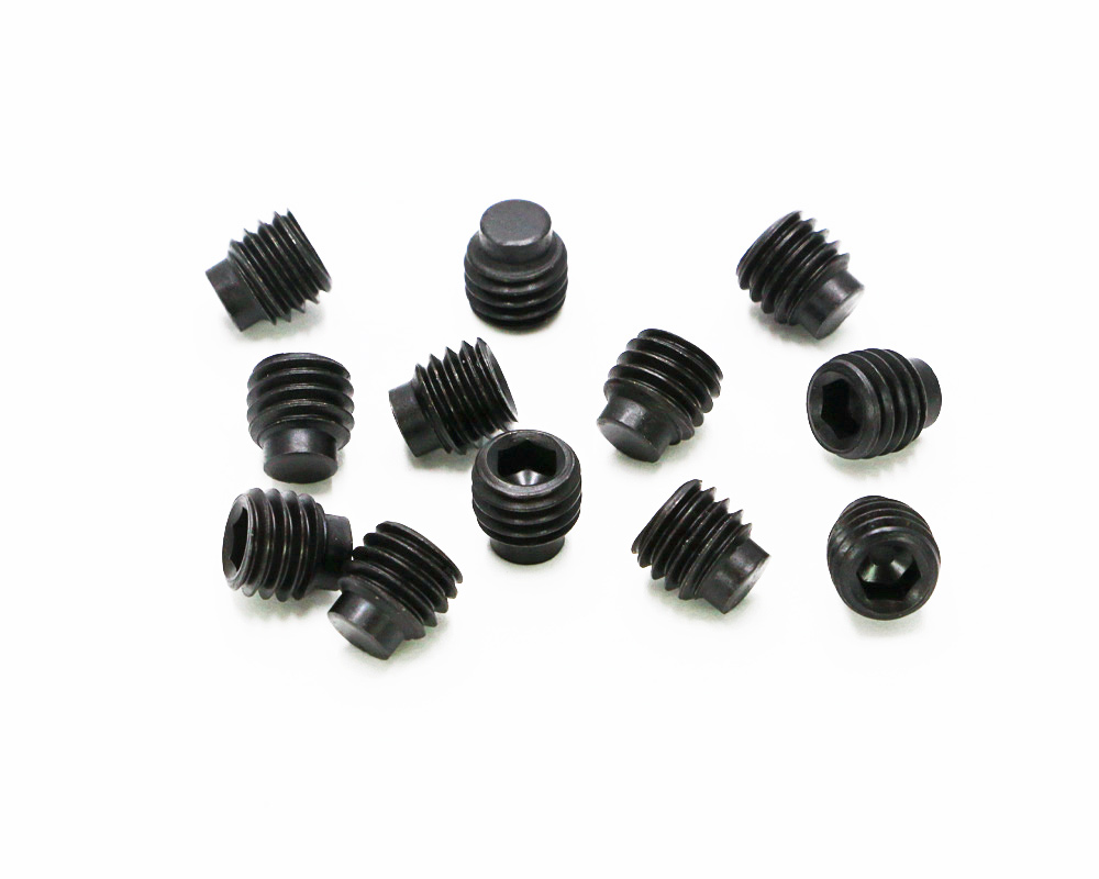 Hexagon socket set screws with dog point
